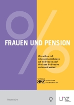 Cover der Broschüre 'Frauen und Pension'