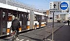 Radfahren auf Busspuren