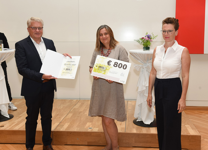 Preistr&auml;gerin der Bundesbildungsanstalt f&uuml;r Elementarp&auml;dagogik Linz (BAfEP Linz)