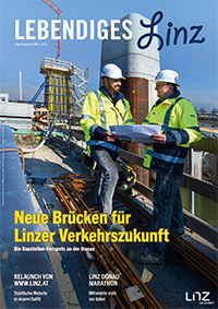 Die neue Donaubrücke und die Bypassbauten gewinnen an Gestalt. Die Arbeiten laufen auf Hochtouren. 