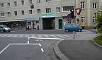 vorgezogener Radstreifen