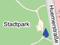 Plan der Trinkbrunnen