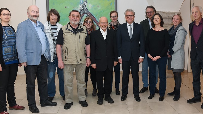 Friedensinitative mit Bürgermeister Klaus Luger
