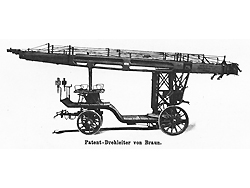 Patent Drehleiter von Braun