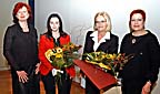 Frauenbeauftragte Elvira Tomancok, Andrea Manaitu, Christine Weixelbaumer, Gemeinder&auml;tin Erika Rockenschaub