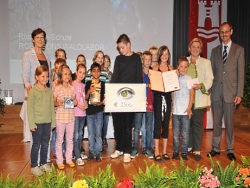 Preisverleihung Dolezal an Sch&uuml;lerInnen der Robinsonschule