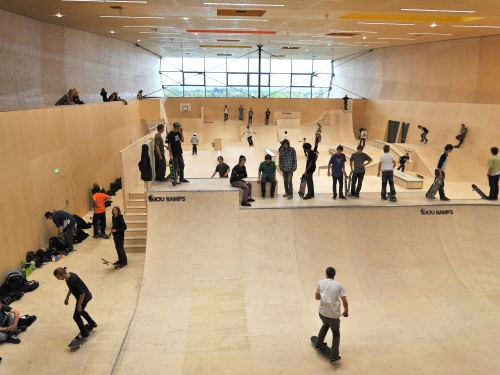 Skaterhalle Sportpark Lissfeld