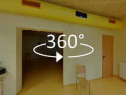 360&deg;-Ansicht: Gymnastiksaal