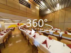 360&deg;-Ansicht: Gro&szlig;er und kleiner Saal