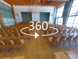 360°-Ansicht: Großer Saal